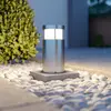 Image de Arcchio Lampe pour socle Caramia, 23 cm, acier inoxydable, résistant à l'eau de