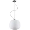 Image de Lindby Suspension en verre à intensité variable (Moderne) Blanc Verre e. a. pour Cuisine (1 lampe,à E27), Luminaire Lampe plafond Plafonnier Suspendue