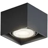 Image de Arcchio Spot Mabel à intensité variable (Moderne) en Gris Aluminium e. a. pour Cuisine (1 lampe,à GU10), Lampe encastrable plafonnier applique