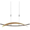 Image de Lucande LED Suspension Marija à intensité variable (Moderne) en Doré Métal e. a. pour Salon & Salle manger (1 lampe,à), lampe plafonnier suspension