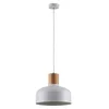 Image de Lindby Suspension Carlise à intensité variable (Scandinave) en Blanc Métal e. a. pour Salon & Salle manger (1 lampe,à E27), Luminaire Lampe Plafond Plafonnier