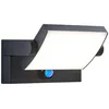Image de Lindby LED Applique Murale Solaire Sherin (Moderne) en Noir Aluminium (1 lampe,à), Lampe Borne Lumineuse Exterieur Eclairage Jardin