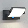 Image de Lampe murale solaire à LED Lindby Sherin, anthracite, avec capteur, IP54