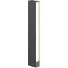 Image de Lucande LED Eclairage Exterieur Lirka (Moderne) en Noir Aluminium (à 2 lampes,), Luminaire Lampe Jardin Borne Lumineuse