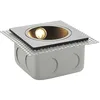 Image de LED Applique extérieure Pordis (Moderne) en Noir Aluminium (1 lampe,à), encastrable pour l’extérieur applique mur extérieur/mur de la maison terrasse & balcon