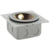 Image de LED Applique extérieure Pordis (Moderne) en Noir Aluminium (1 lampe,à), encastrable pour l’extérieur applique mur extérieur/mur de la maison terrasse & balcon