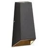Image de Lucande LED Applique Exterieur Dagur (Moderne) en Noir Aluminium (1 lampe,à), Murale Luminaire Lampe Jardin Eclairage d’exterieur