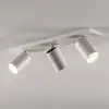 Image de Spot Arcchio Brinja, blanc, angulaire, Ø 6 cm, à 3 lampes, GU10
