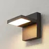 Image de Lucande, applique d'extérieur LED Silvan, anthracite, IP65, 14 cm