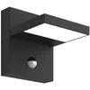 Image de Lucande LED Applique extérieure Silvan (Moderne) en Noir Aluminium (1 lampe,à), pour mur extérieur/façade de maison terrasse und balcon