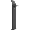 Image de Lucande LED Lampe Solaire Silvan (Moderne) en Noir Aluminium (1 lampe,à), Eclairage Exterieur Jardin