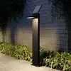 Image de Lampe solaire LED pour chemin Lucande Silvan, 100 cm, détecteur, anthracite