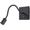 Image de Lindby LED Applique Murale Mayar (Moderne) en Noir Métal e. a. pour Chambre à coucher (1 lampe,à), Lampe Eclairage Luminaire Mural