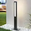 Image de Lucande Borne lumineuse LED Mhairi, angulaire, anthracite, 100 cm