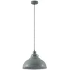 Image de Lindby Suspension Albertine à intensité variable (Antique, Classic) en Bleu Métal e. a. pour Salon & Salle manger (1 lampe,à E27) Luminaire Lampe Plafond Plafonnier