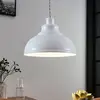 Image de Lindby suspension Albertine, 29 cm, blanc, métal
