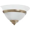 Image de Lindby Applique Murale Irimia à intensité variable (Antique, Classic) en Bronze Verre e. a. pour Salon & Salle manger (1 lampe,à E27) Lampe Eclairage Luminaire Mural