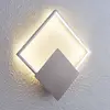 Image de Applique murale LED Lindby Anays, 32 cm x 32 cm, chrome/clair