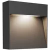 Image de Lucande Applique Exterieur Noreia à intensité variable (Moderne) en Noir Aluminium (1 lampe,à G9), Murale Luminaire Lampe Jardin Eclairage