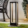 Image de Lucande Lampe pour socle LED Carlota, 50 cm, anthracite, aluminium