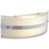 Image de Lindby LED Applique Murale Zinka (Moderne) en Blanc Verre e. a. pour Salon & Salle à manger (1 lampe,à), Lampe Eclairage Luminaire Mural