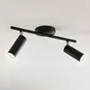 Image de Lindby Plafonnier LED Camille, noir, 2 lampes