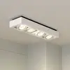 Image de Arcchio spot pour plafond Ronka, 65 cm, à 4 lampes, blanc, GU10