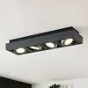 Image de Arcchio spot pour plafond Ronka, 65 cm, à 4 lampes, gris, GU10