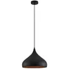 Image de Lindby Suspension Ritana à intensité variable (Moderne) en Noir Aluminium e. a. pour Salon & Salle manger (1 lampe,à E27), Luminaire Lampe Plafond Plafonnier