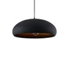 Image de Lindby Suspension Gerwina à intensité variable (Moderne) en Noir Métal e. a. pour Salon & Salle manger (1 lampe,à E27), Luminaire Lampe Plafond Plafonnier Suspendue