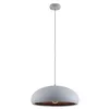 Image de Lindby Suspension Gerwina à intensité variable (Moderne) en Blanc Métal e. a. pour Salon & Salle manger (1 lampe,à E27), Luminaire Lampe Plafond Plafonnier Suspendue