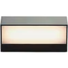 Image de Lindby LED Applique Exterieur Nienke (Moderne) en Noir (1 lampe,à), Murale Luminaire Lampe Jardin Eclairage d’exterieur