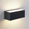 Image de Lindby, applique d'extérieur LED Nienke, 23 cm, résistante à l'eau de mer, IP65