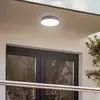 Image de Lindby, plafonnier d'extérieur LED Lahja, anthracite, détecteur, IP65