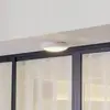 Image de Lindby, plafonnier d'extérieur LED Naira, blanc, capteur, 30 cm, IP65