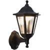 Image de Lindby LED Applique extérieure Iavo (Antique, Classic) en Noir (1 lampe,à) pour mur extérieur/façade de maison terrasse und balcon