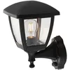 Image de Lindby Applique extérieure Acelya à intensité variable (Moderne) en Noir (1 lampe,à E27), pour mur extérieur/façade de maison terrasse und balcon