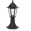 Image de Lindby Luminaire extérieur Nane à intensité variable (Antique, Classic) en Noir (1 lampe,à E27) Borne lumineuse borne luminaire pour socle