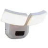 Image de Lindby LED Applique extérieure Nikias (Moderne) en Blanc Aluminium (à 2 lampes,), pour mur extérieur/façade de maison terrasse und balcon