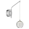 Image de Lucande LED Applique Murale Hayley (Moderne) en Transparent Verre e. a. pour Salon & Salle à manger (1 lampe,à), Lampe Eclairage Luminaire Mural