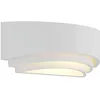 Image de Lindby Applique Murale Lucien à intensité variable (Moderne) en Blanc Plâtre/Terre Cuite e. a. pour Chambre coucher (1 lampe,à E14), Lampe Eclairage Luminaire Mural