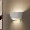 Image de Lindby Applique Azriel plâtre blanc demi-cercle 3 niveaux