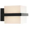 Image de Lindby LED Applique Exterieur Auron (Moderne) en Noir (à 2 lampes,), Murale Luminaire Lampe Jardin Eclairage d’exterieur