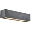 Image de Lindby Applique Murale en béton Nellie à intensité variable (Moderne) Gris e. a. pour Salon & Salle manger (à 2 lampes, G9) Lampe Eclairage Luminaire Mural