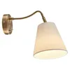 Image de Lindby Applique Murale Tissu Ethan (Antique, Classic) en Doré e. a. pour Salon & Salle à manger (1 lampe,à E14) Lampe Eclairage Luminaire Mural