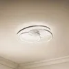 Image de Lindby LED Plafonnier Joline à intensité variable (Moderne) en Gris Métal e. a. pour Salon & Salle manger (1 lampe,à), Eclairage Lampe Luminaire Plafond Eclerage