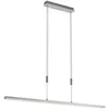 Image de Lucande LED Suspension Myron à intensité variable (Moderne) en Gris Aluminium e. a. pour Salon & Salle manger (1 lampe,à), lampe plafonnier suspension