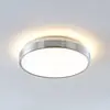 Image de Plafonnier LED Emelie de Lindby, Ø 27 cm, couleur aluminium, métal