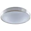 Image de Lindby LED Plafonnier Emelie (Moderne) en Gris Aluminium e. a. pour Salon & Salle à manger (1 lampe,à), Eclairage Lampe Luminaire Plafond Eclerage Interieur