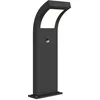 Image de Arcchio LED Luminaire extérieur Advik (Moderne) en Noir Aluminium (1 lampe,à), Borne lumineuse luminaire pour socle